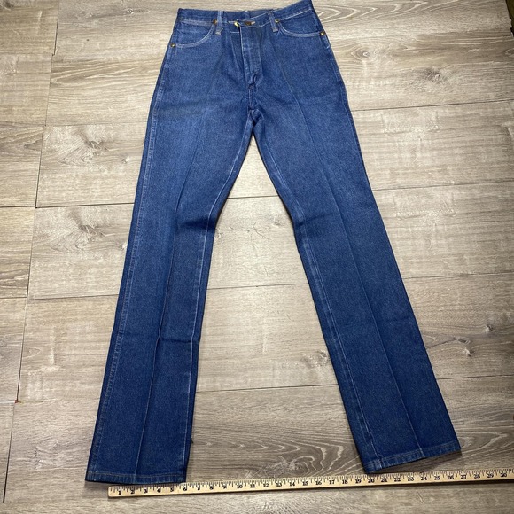 Wrangler Cowboy Cut Jeans Mens 31x36 Blue 13MWZ Original Fit Western Denim Pants - Picture 1 of 11